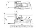 Komatsu FX20 FD150-6 погрузчик вилочный Фото № 28